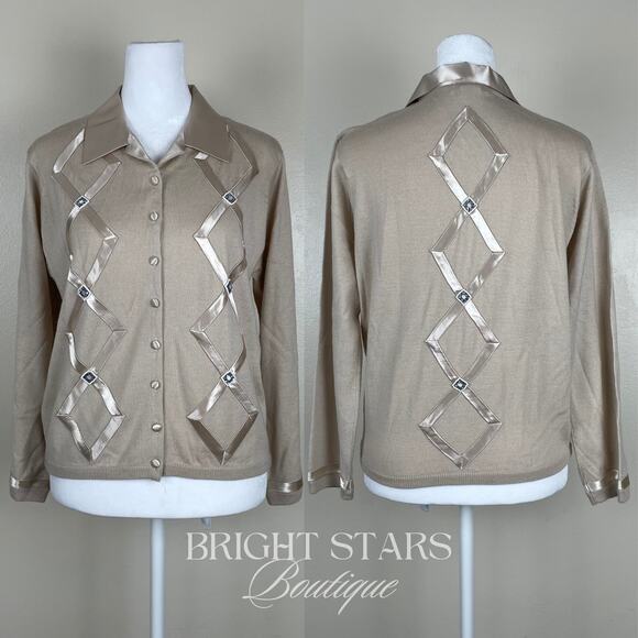 Rare Cardigan ASO Anya Buffy the Vampire Slayer Wool Silk Blend Classic - Picture 5 of 13